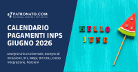 Calendario INPS Giugno 2026 Date e Giorni Pagamenti