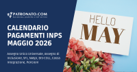 Calendario- pagamenti inps maggio 2026